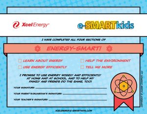 Energy-SMART certificate