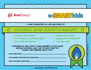 Natural Gas Safety-SMART certificate